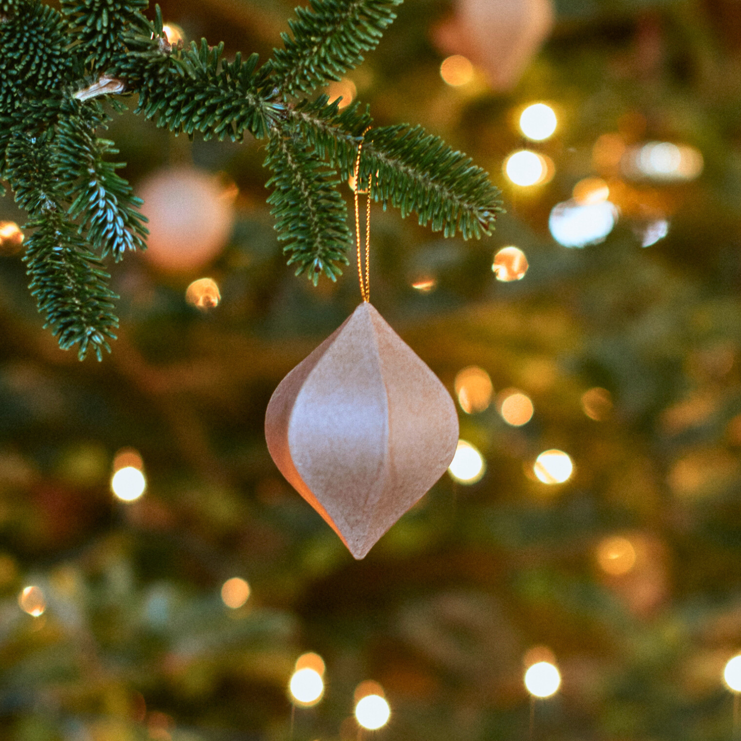 3-1/4"  Paper Mache Ornament